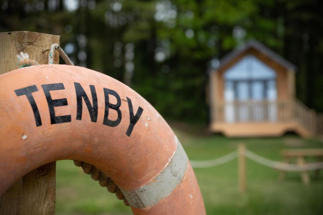 Cabin In The Woods - 1 Bedroom Lodge - Kilgetty Stepaside  Esterno foto
